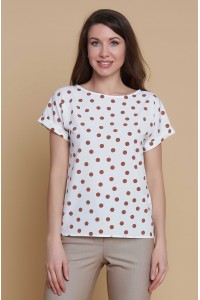 Блузка Алена (Горох) Блузка Алена (Горох)