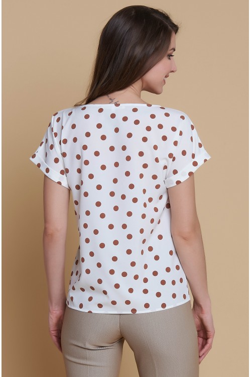 Блузка Алена (Горох)