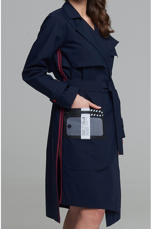 Тренч Лондон (Синий)