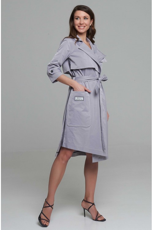 Тренч Лондон (Серый)