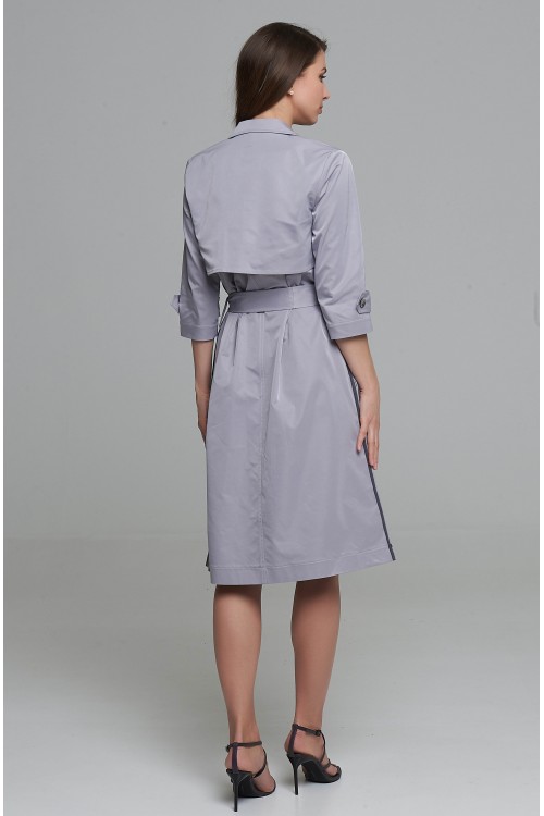 Тренч Лондон (Серый)