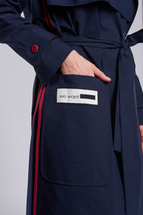 Тренч Лондон (Синий)