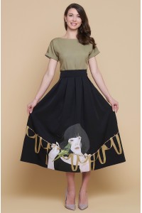 Платье Аленка (Девочка с попугаем) 