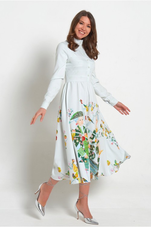 Платье Ангелина (Принт)