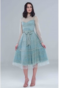 Платье Анжела (Голубое)