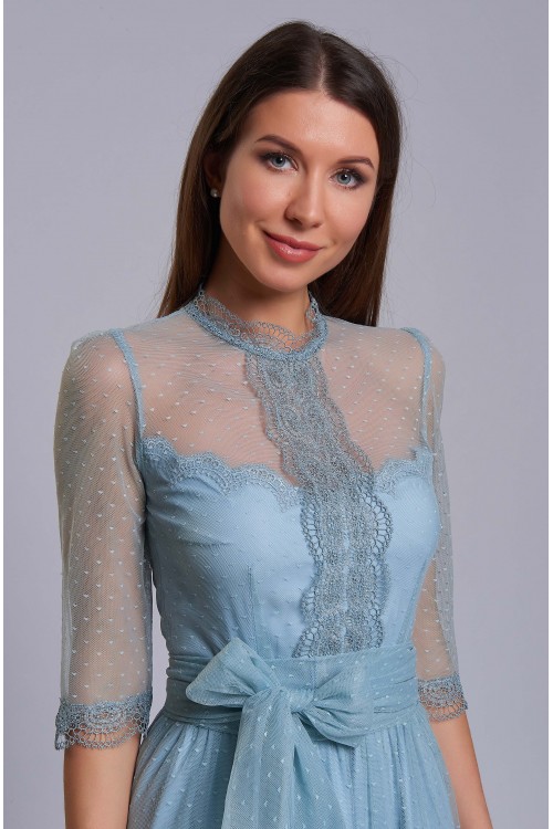 Платье Анжелика (Голубое)