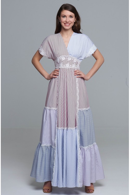 Платье Ласточка (Полоска) Платье Ласточка (Полоска)