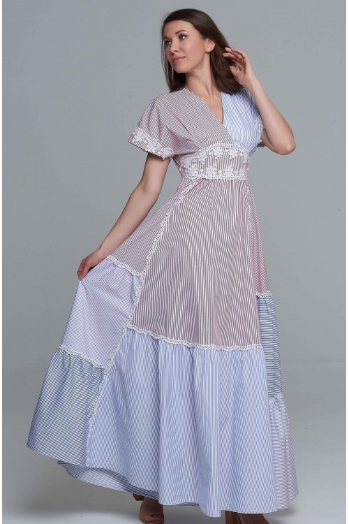 Платье Ласточка (Полоска) Платье Ласточка (Полоска)