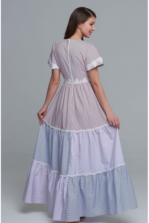 Платье Ласточка (Полоска) Платье Ласточка (Полоска)