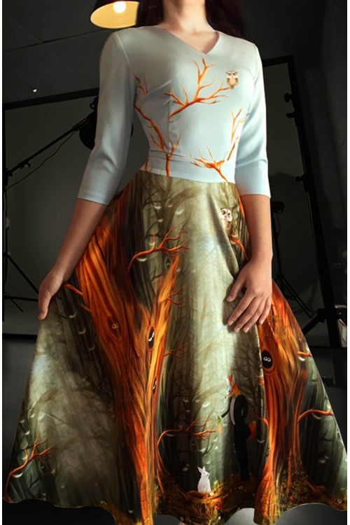 Платье Любовь (Лиса и морковка) Платье Любовь (Лиса и морковка)