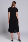 Платье Полина (Черное, вискоза)