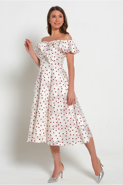 Платье Ромашка (Горох)