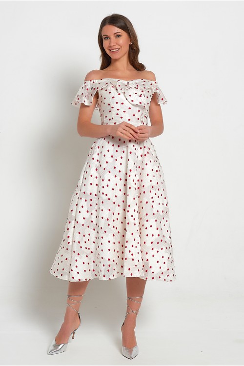 Платье Ромашка (Горох)