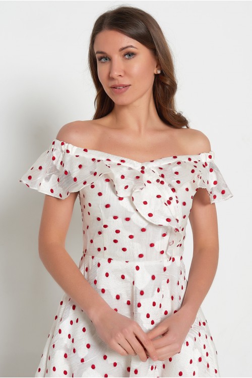 Платье Ромашка (Горох)