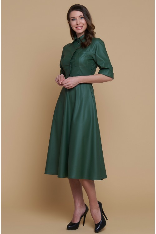 Платье Роза (Экокожа)