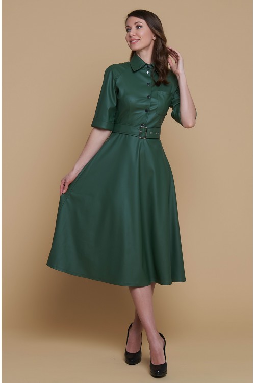 Платье Роза (Экокожа)