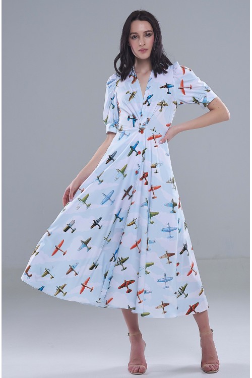 Платье Сандра (Самолеты) Платье Сандра (Самолеты)