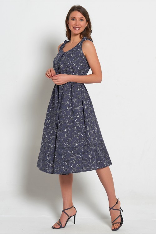 Платье Узелки (Собачки) Платье Узелки (Собачки)