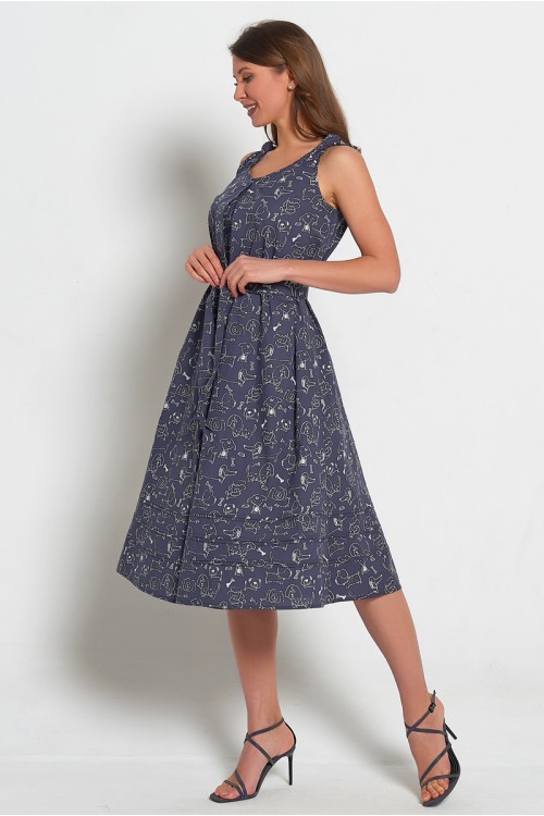 Платье Узелки (Собачки) Платье Узелки (Собачки)