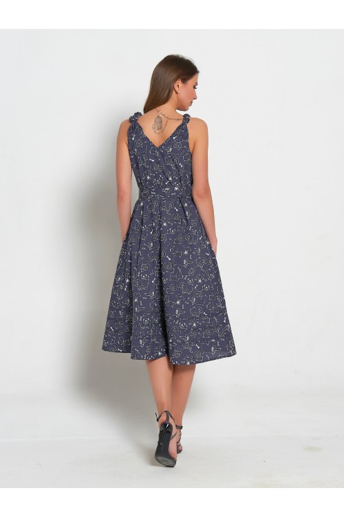 Платье Узелки (Собачки) Платье Узелки (Собачки)