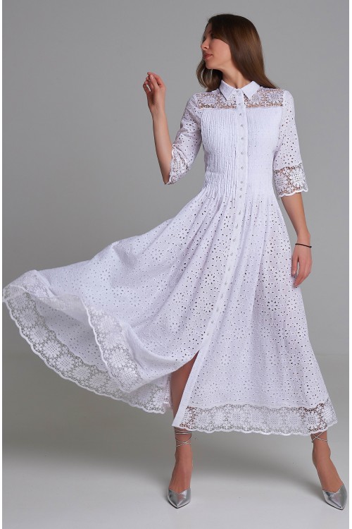 Платье Власта (Кружево, хлопок) Платье Власта (Кружево, хлопок)