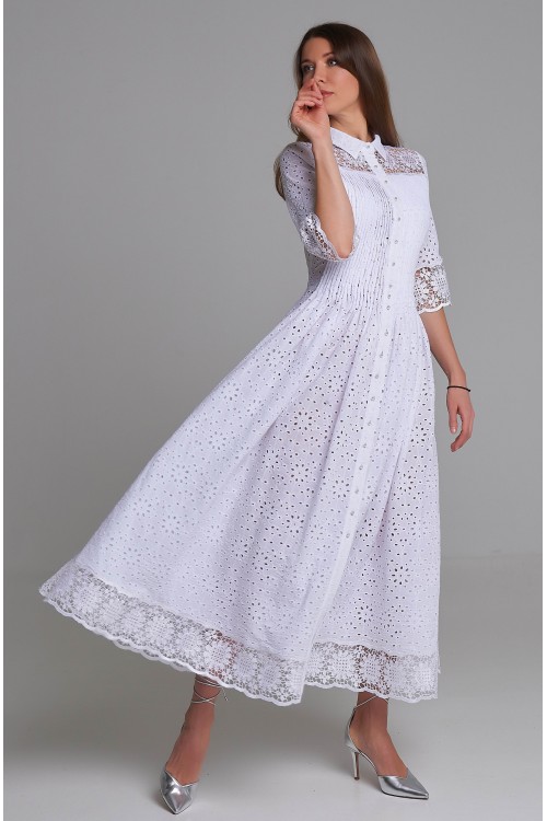 Платье Власта (Кружево, хлопок) Платье Власта (Кружево, хлопок)