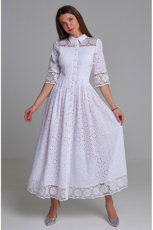 Платье Власта (Кружево, хлопок) Платье Власта (Кружево, хлопок)