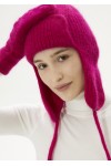 Шапка-ушанка цвет "Crimson"
