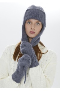 Шапка-ушанка цвет "Graphite" Шапка-ушанка цвет "Graphite"