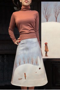 Юбка Лада (Белый заяц)