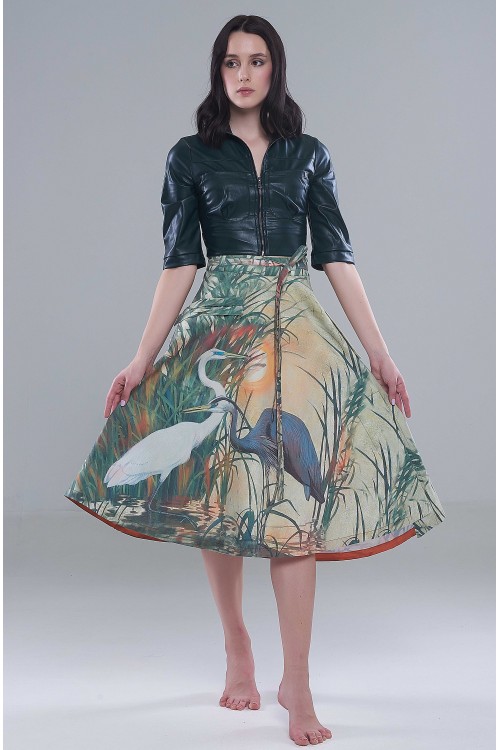 Юбка Валентина (Журавли в камыше)