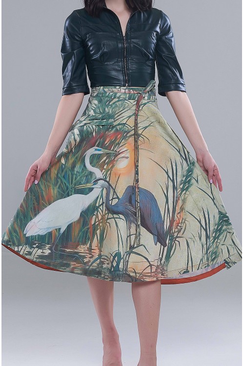 Юбка Валентина (Журавли в камыше)